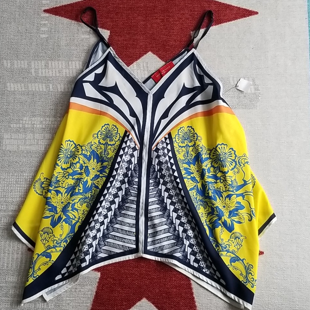 Akira Sleaveless Scarf Top